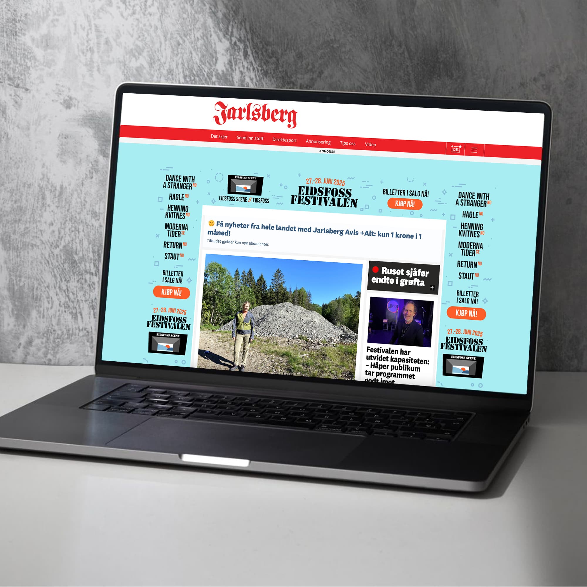 Eidsfossfestivalen – Visuell identitet